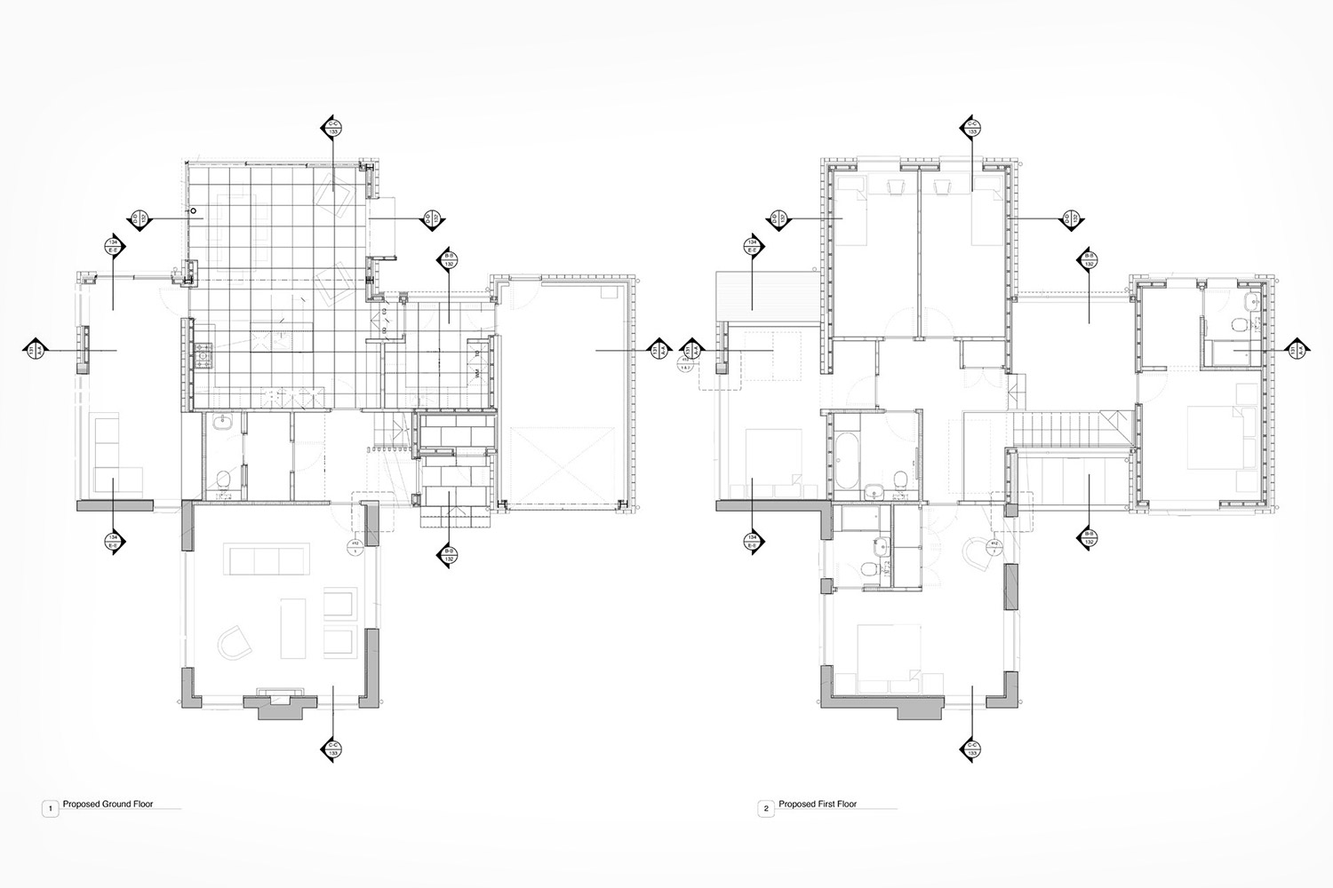 Wimbledon House, London James Wells Architects