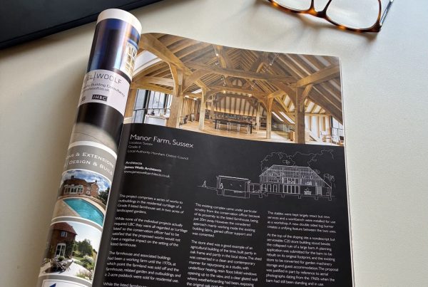 Listed Heritage Magazine spread