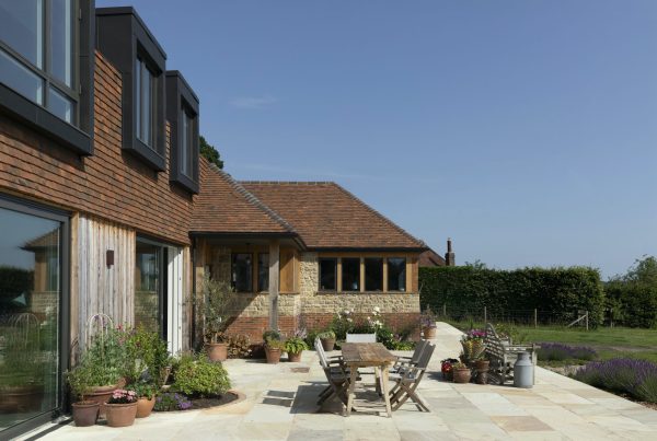 Rural New Build, Sussex, South Terrace
