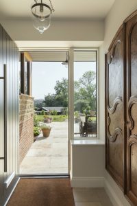 07 Rural New Build, Sussex Hall with Front Door int