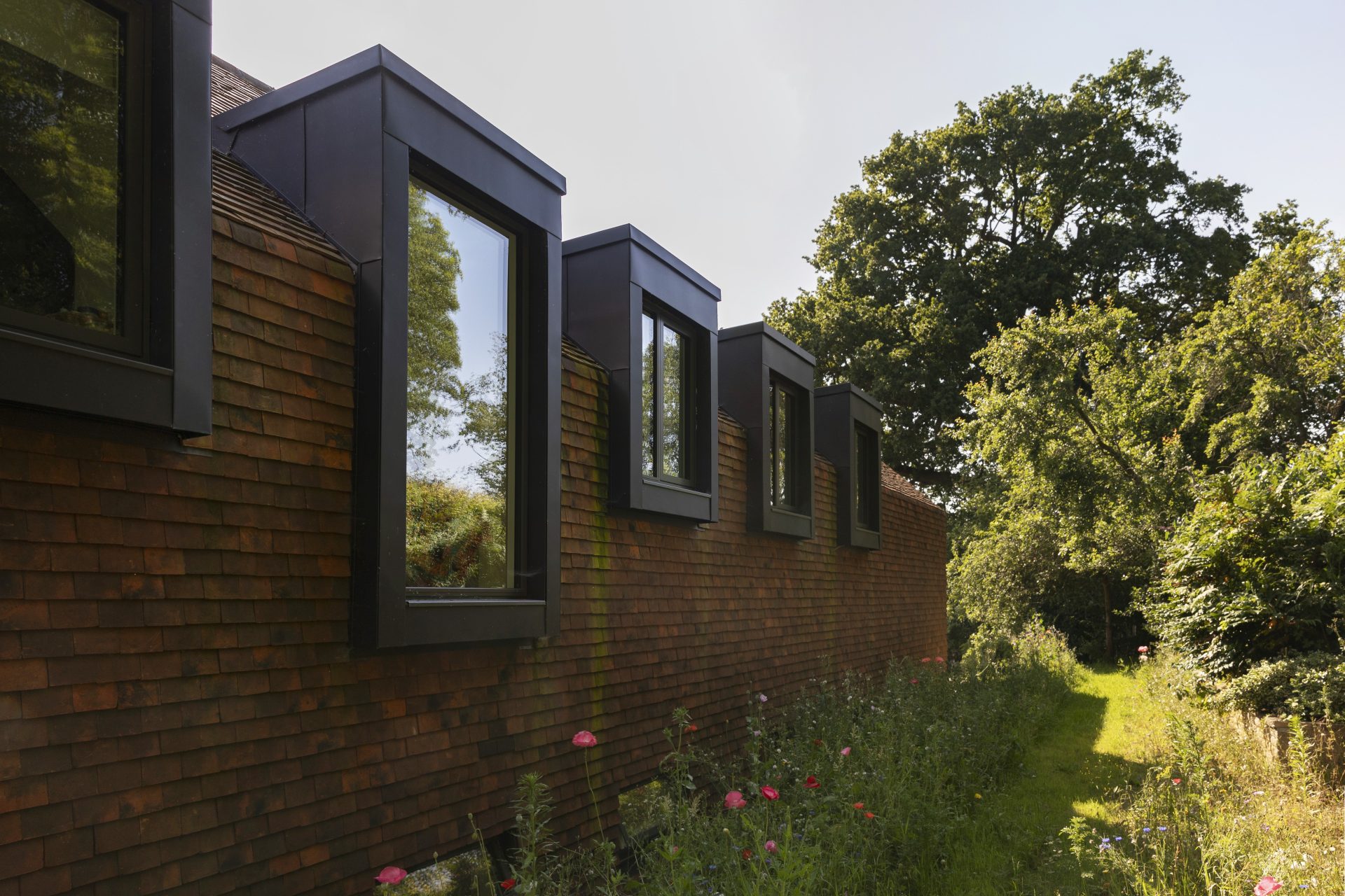 Rural New Build, Sussex North Elev ext